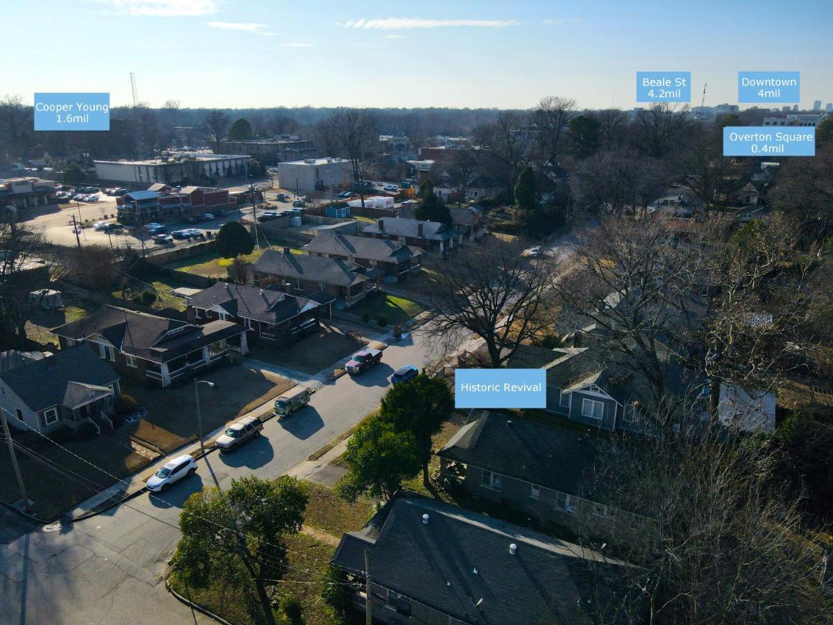 Вілла Historic Revival Midtown Memphis Duplex 64 Yes Pets Fast Wifi Free Parking Екстер'єр фото